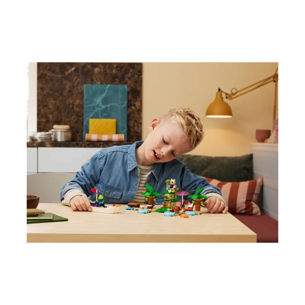 LEGO Animal Crossing Kapp'n's Island Boat Tour Building Toy Set (233-Pieces)