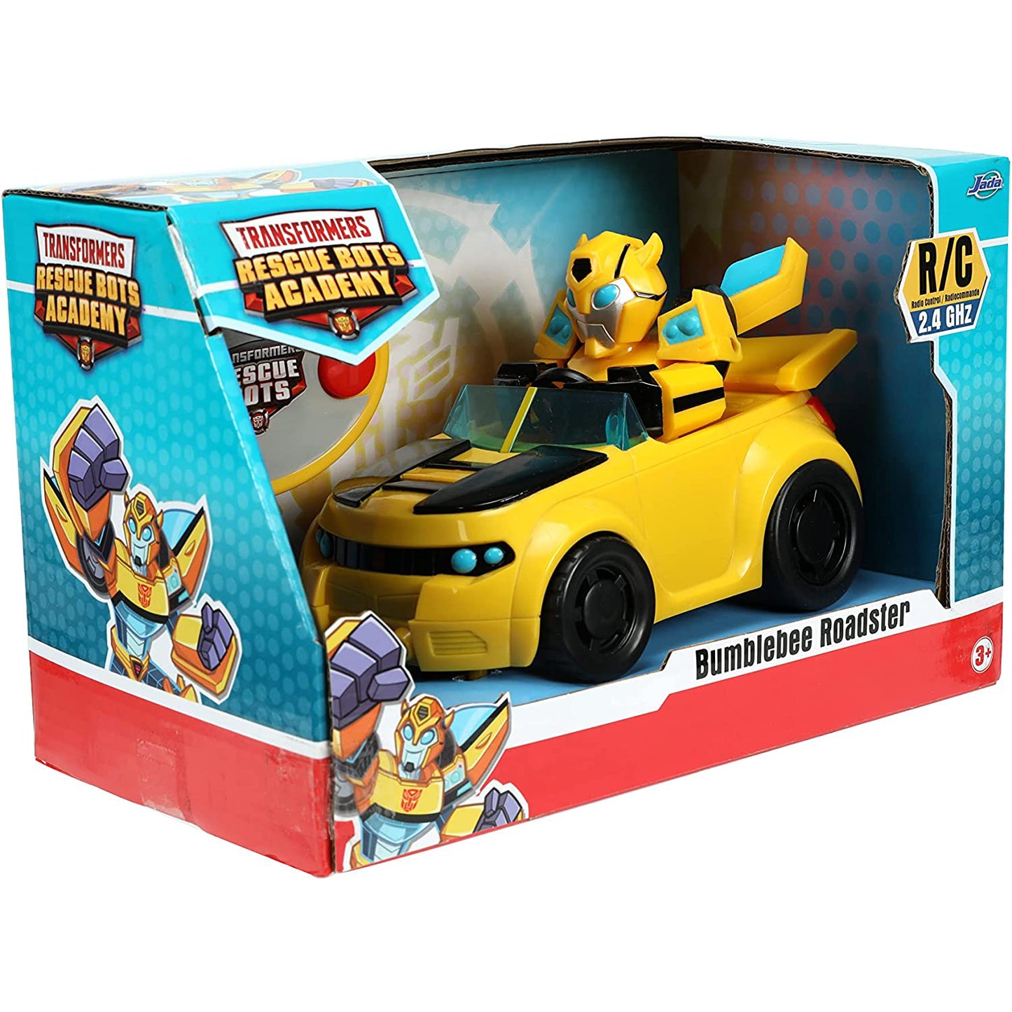 Jada Toys Transformers Rescue Bots Academy Bumblebee Remote Control Car
