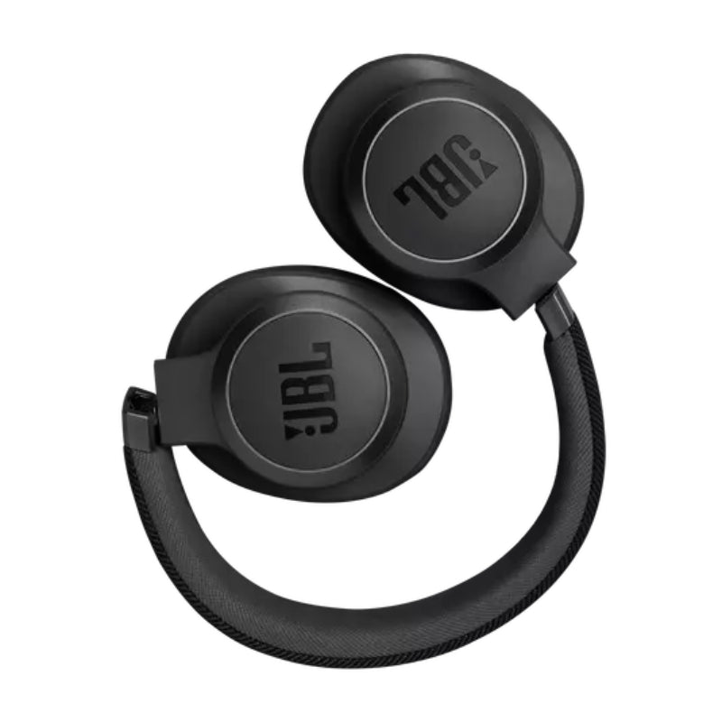 JBL Live 770NC Wireless Over-the-Ear Headphones with Adaptive Noise Cancelling - Black