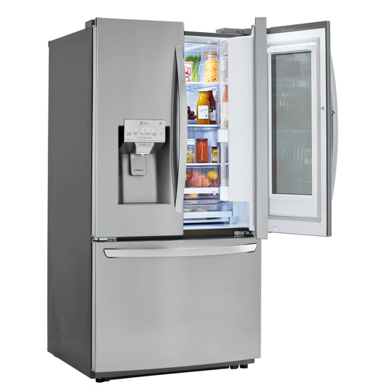 LG 26 CF SS InstaView Door-in-Door Refrigerator - Curacao