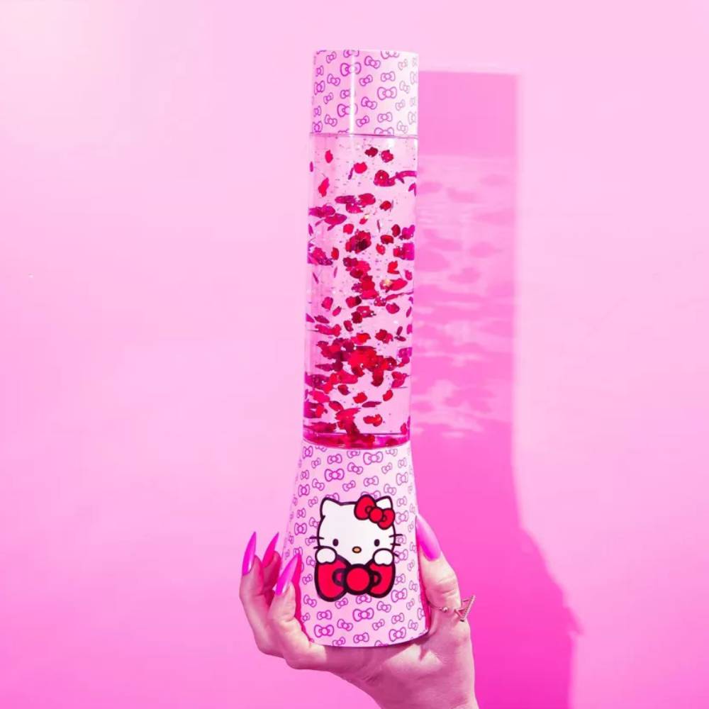 Sanrio Hello Kitty 12" Glitter Motion Mood Light - Pink