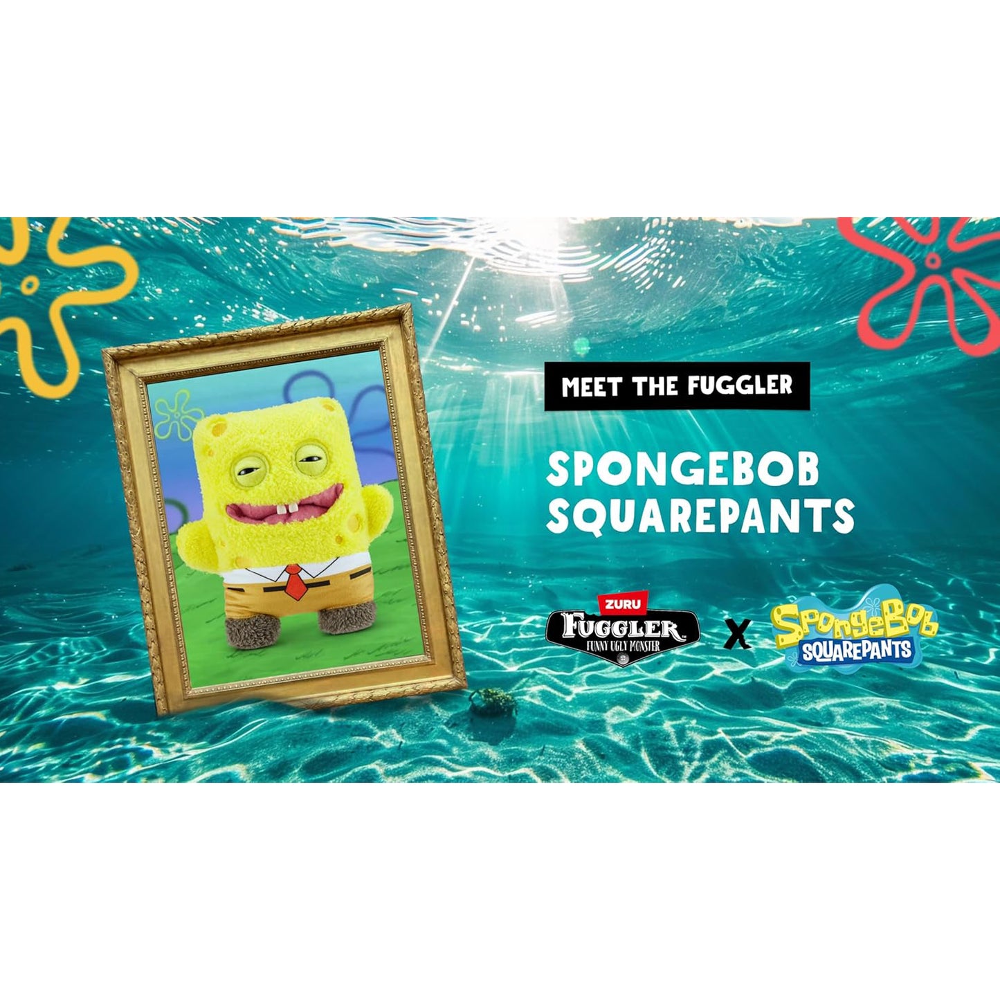 Fuggler Spongebob Squarepants Plush Toy - Yellow