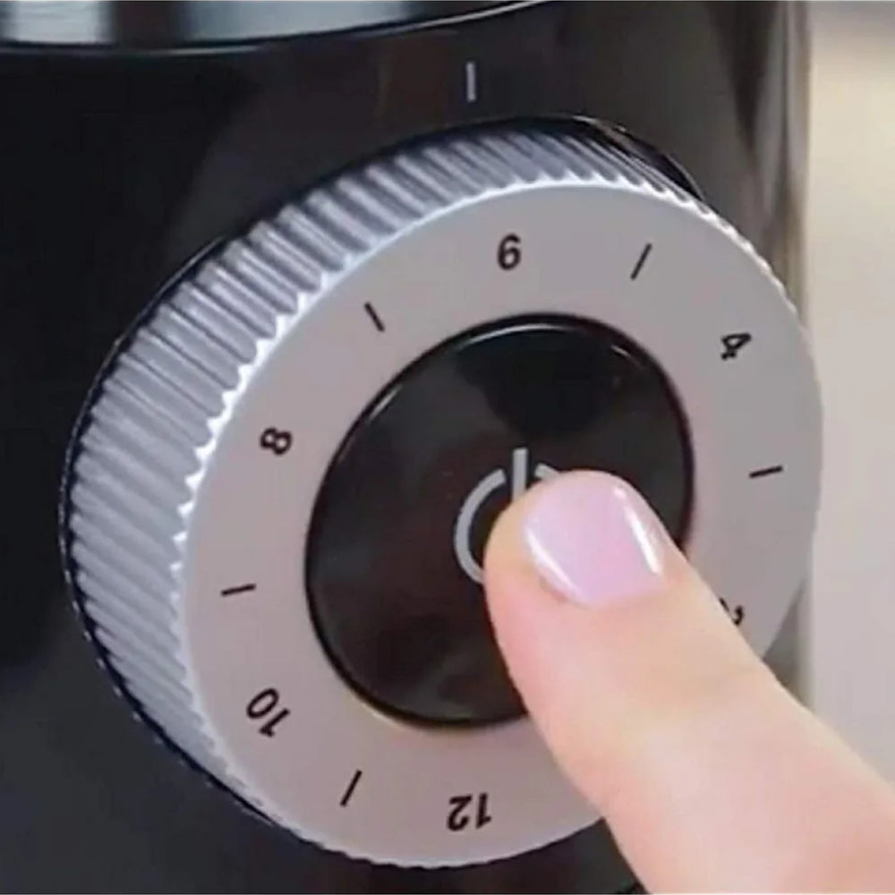 Krups Precise 12-Cup Coffee Grinder - Black