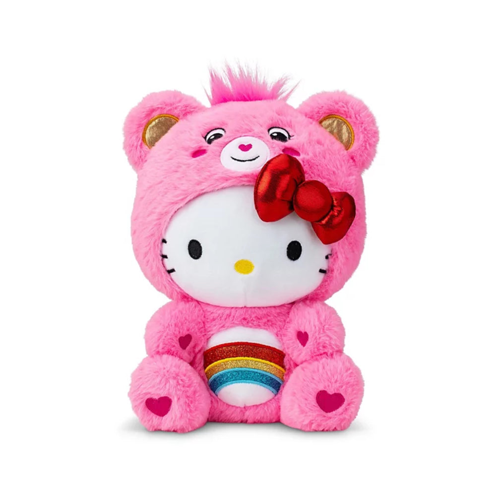 Hello Kitty X Care Bears 10" Cheer Bear Plush Toy