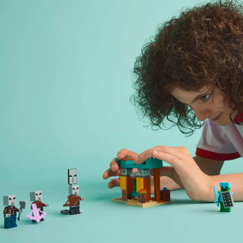 LEGO Minecraft The Illager Desert Patrol Building Toy Set (105-Pieces)