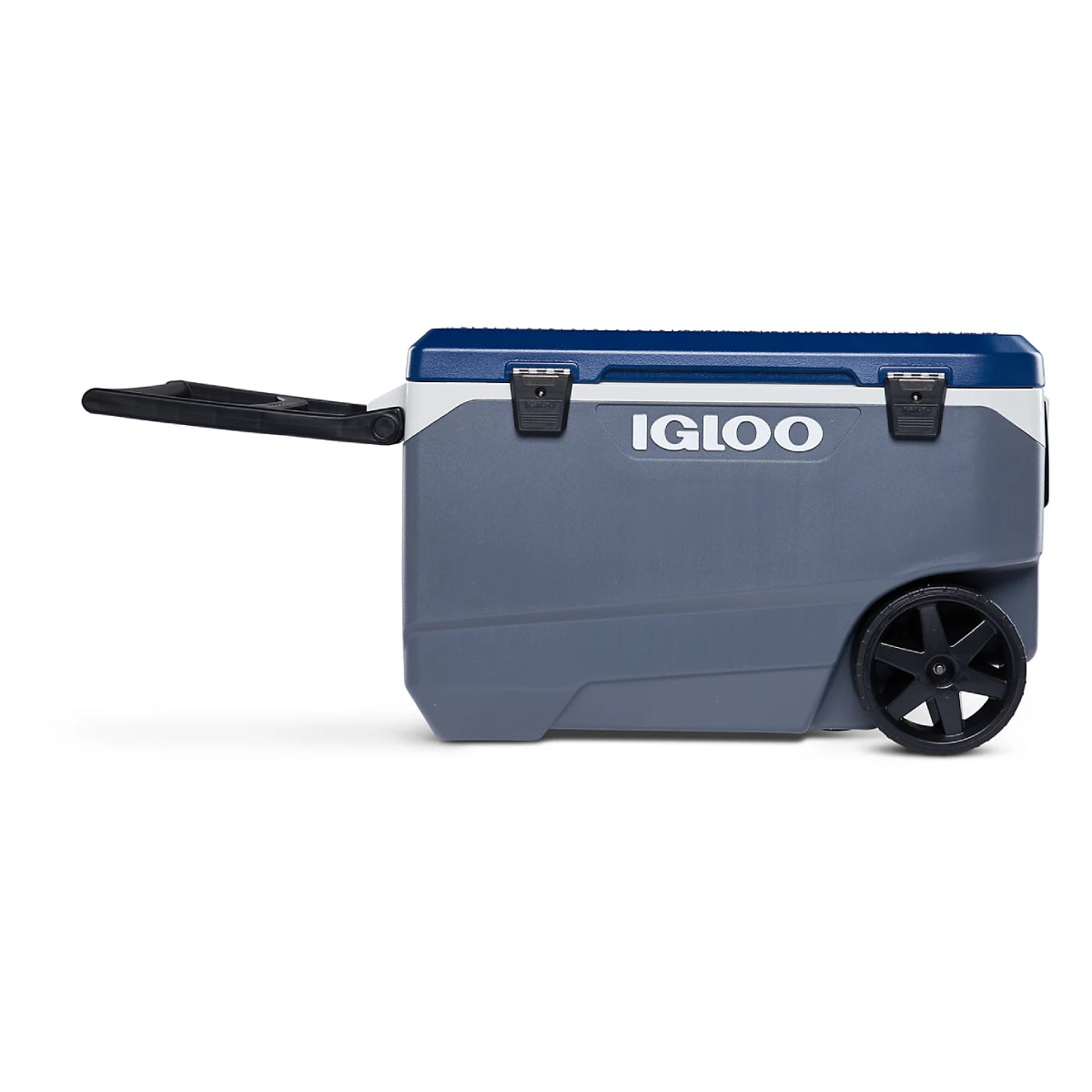 Igloo MaxCold Latitude 90 qt Rolling 2 Wheeled Rolling Cooler - Gray/Blue