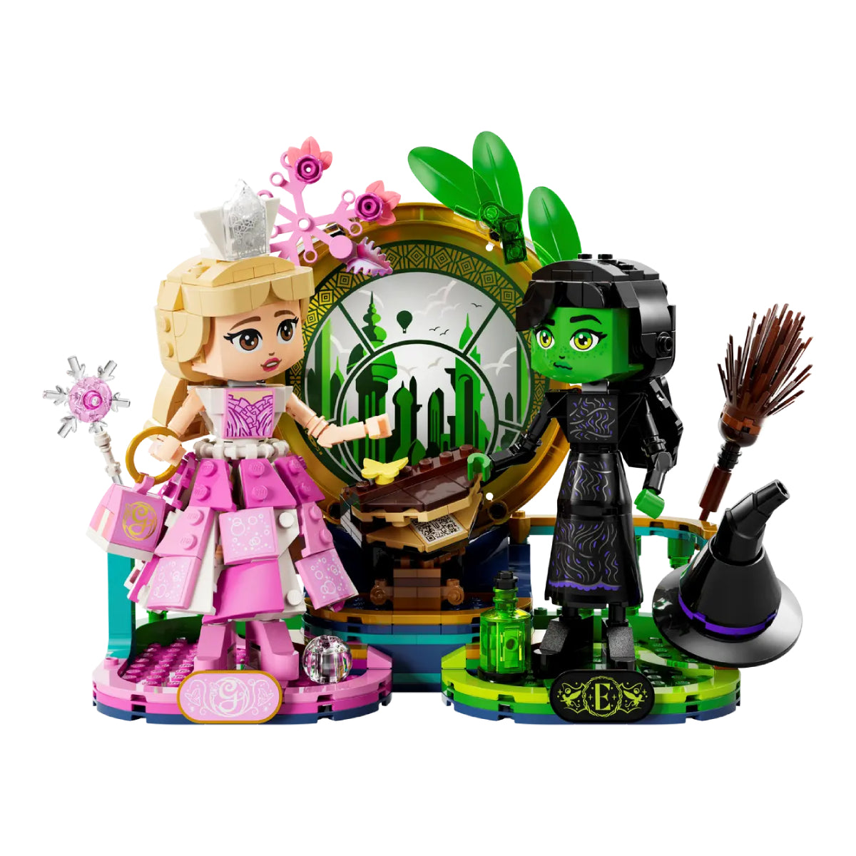 LEGO Wicked Elphaba & Glinda Figures Building Toy Set (558-Pieces)