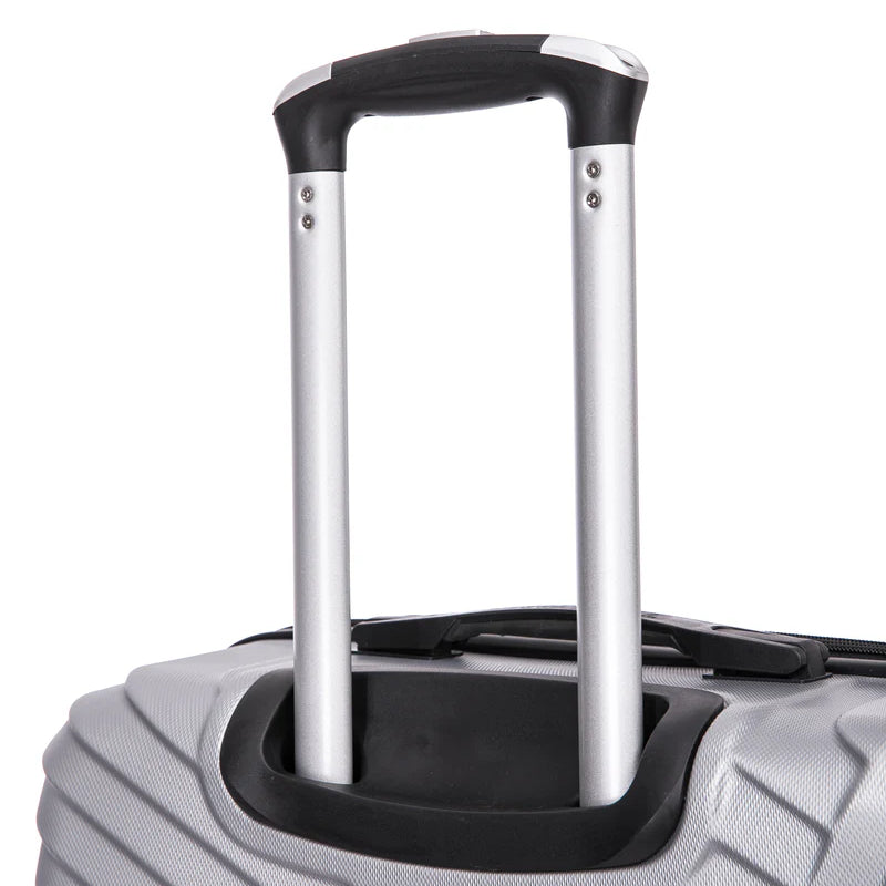 Toscano Prodigio 30" Luggage Suitcase - Titanium Silver