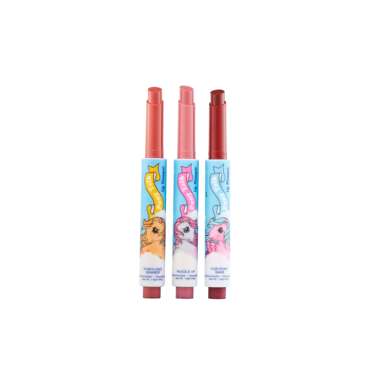 Beauty Creations X My Little Pony "Pony Talk" Lip Plumper Set (3-Pieces)