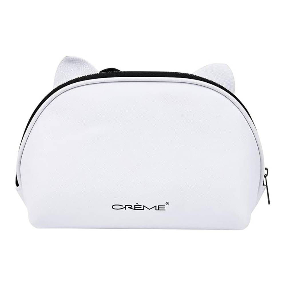 The Crème Shop Hello Kitty Dome Makeup Travel Pouch - White/Blush Pink