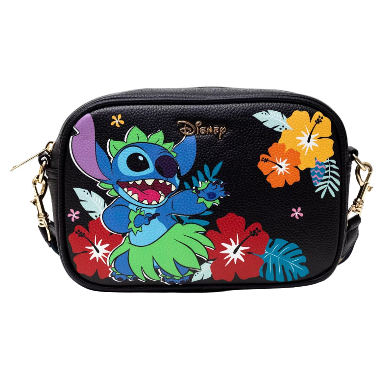 Wondapop Disney Lilo and Stitch Crossbody Bag - Black