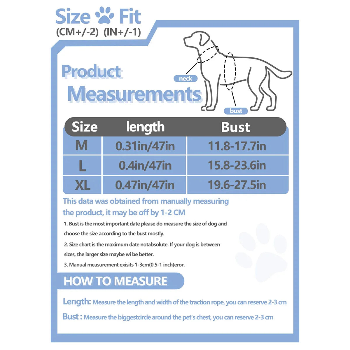 A set of colorful pet harness with leash and dog leash for indoor and outdoor use