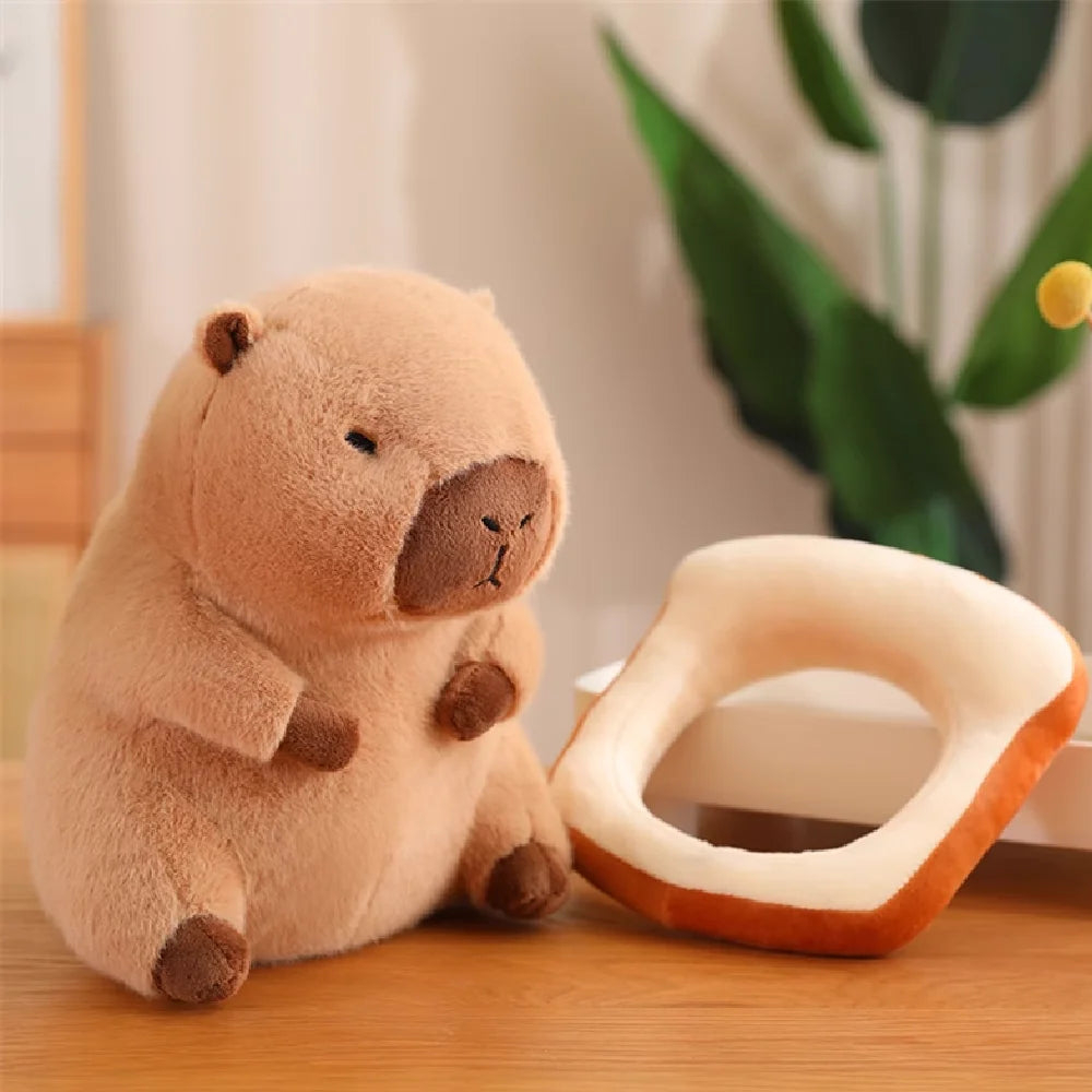 Cute Capybara Stuffed Animal Doll, Super Soft Plush Toy