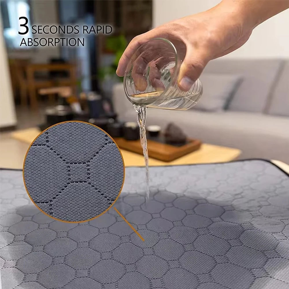 Guinea Pig Cage Lining Washable Guinea Pig Skin Pad Reusable and Non slip Urinary Pad for Guinea Pig Cat Dog Bed small animal