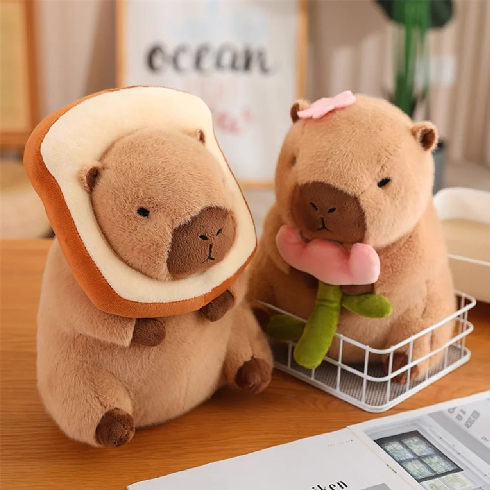 Cute Capybara Stuffed Animal Doll, Super Soft Plush Toy