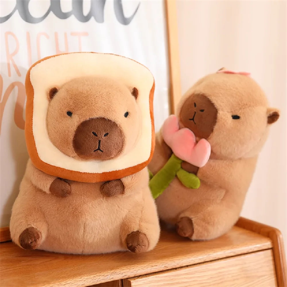 Cute Capybara Stuffed Animal Doll, Super Soft Plush Toy