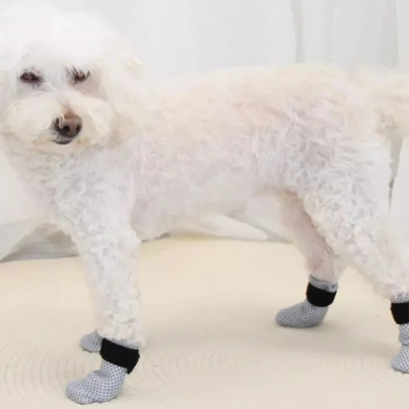 2025 NEW Cat Socks Anti-Slip Anti-Scratch Silent Small And Medium Dogs Anti-Dirty No Fall Off Warm Home Corgi Pet Foot Covers