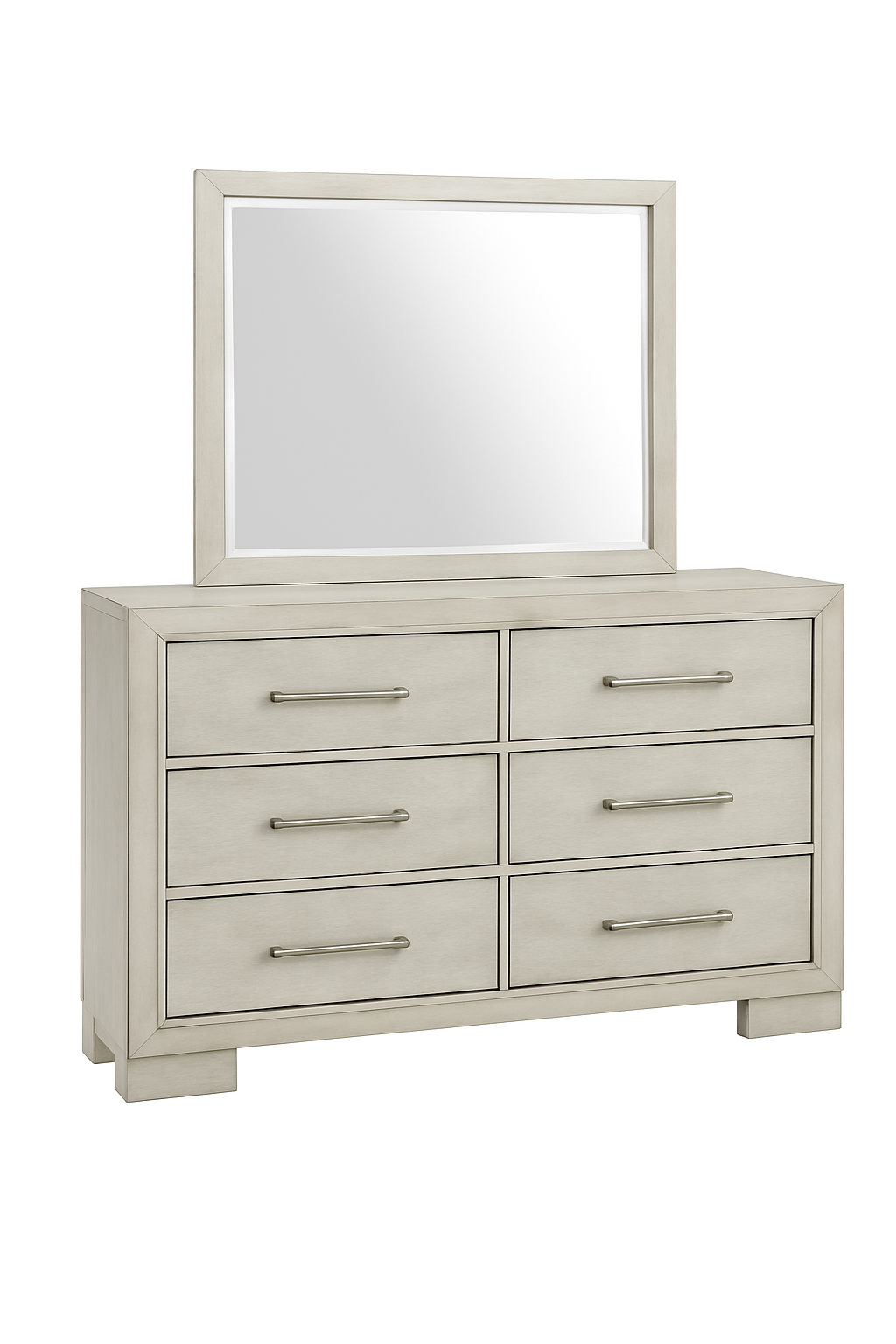 Ava Queen Size Bedroom Set by Best Home (4-Piece) - White