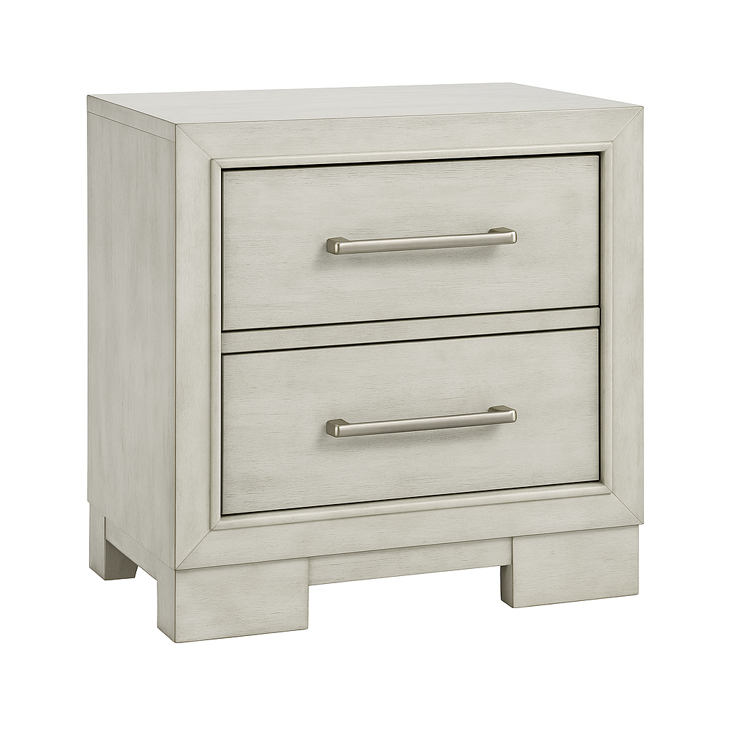 Ava Queen Size Bedroom Set by Best Home (4-Piece) - White