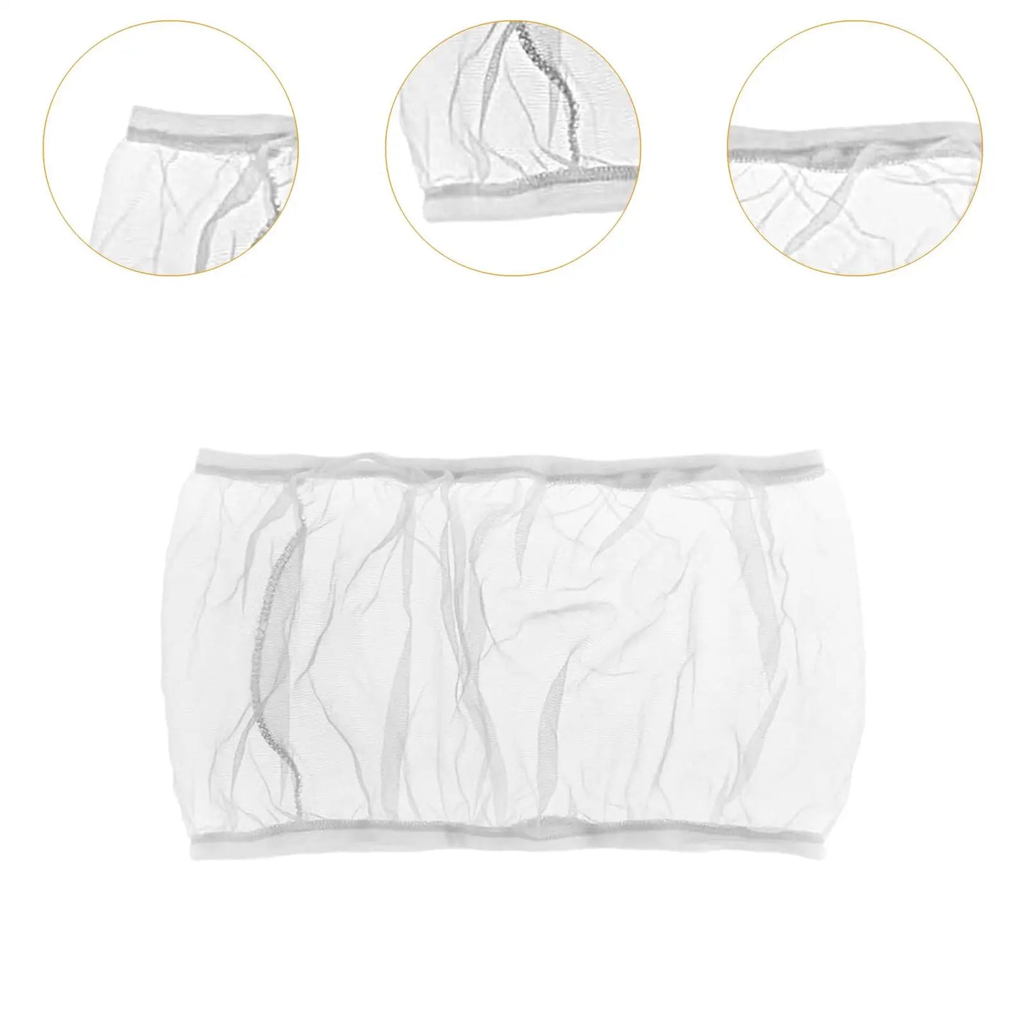 2Pcs Universal Bird Cage Mesh Covers Indoor Elastic Dustproof Birdcage Protector for Parrot Budgies Cockatoo Cage Accessories