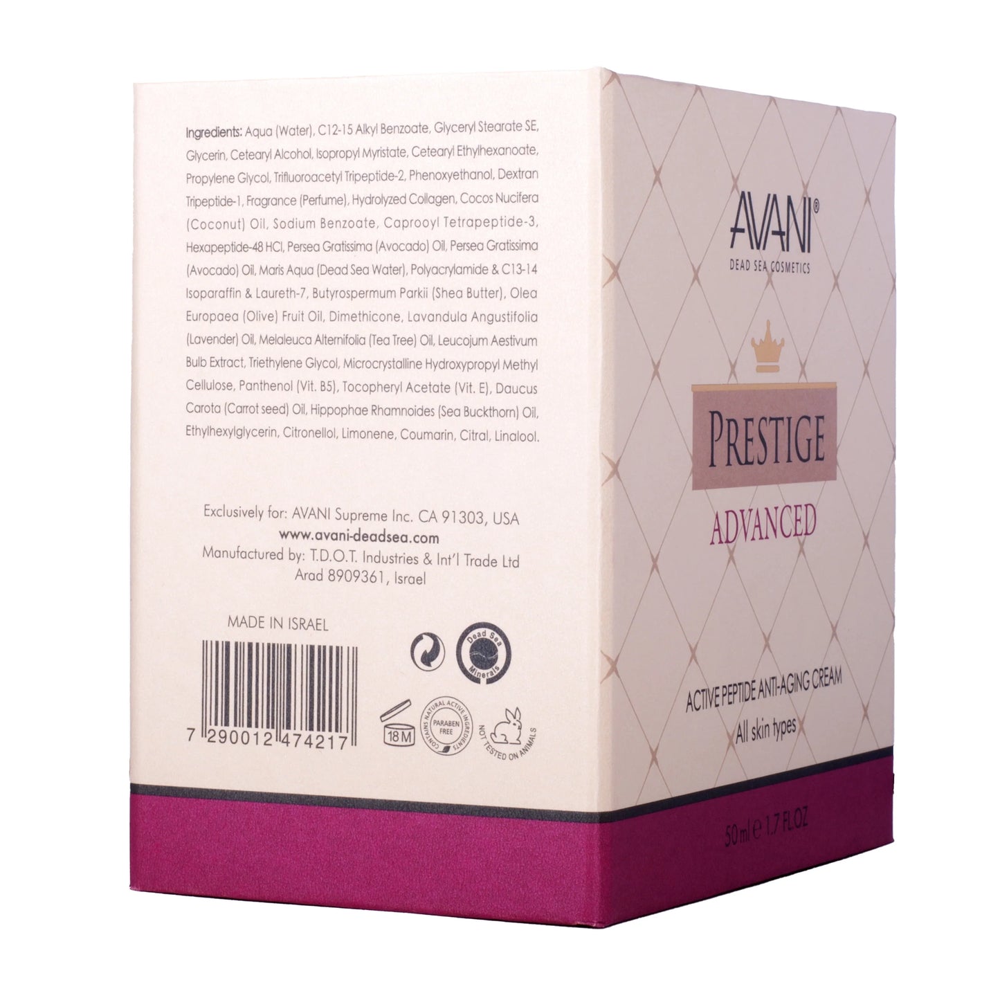 Avani Prestige Advanced - Active Peptide Anti-Aging Cream
