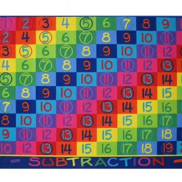 L.A Rugs Fun Time Addition Rectangular Area Rug