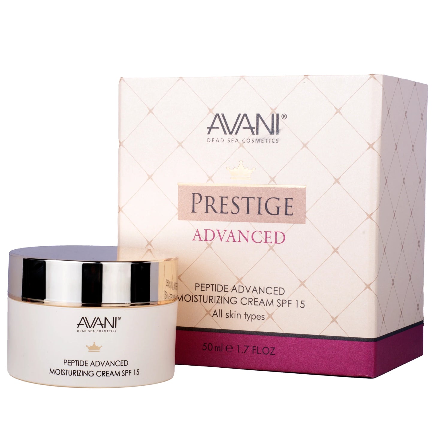 Avani Prestige Advanced -Advanced Peptide Moisturizing Cream SPF 15