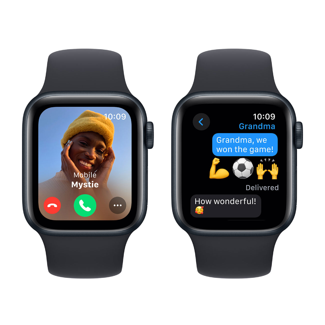 Apple Watch SE Aluminum Case Smartwatch with Sport Band (2022 GPS)