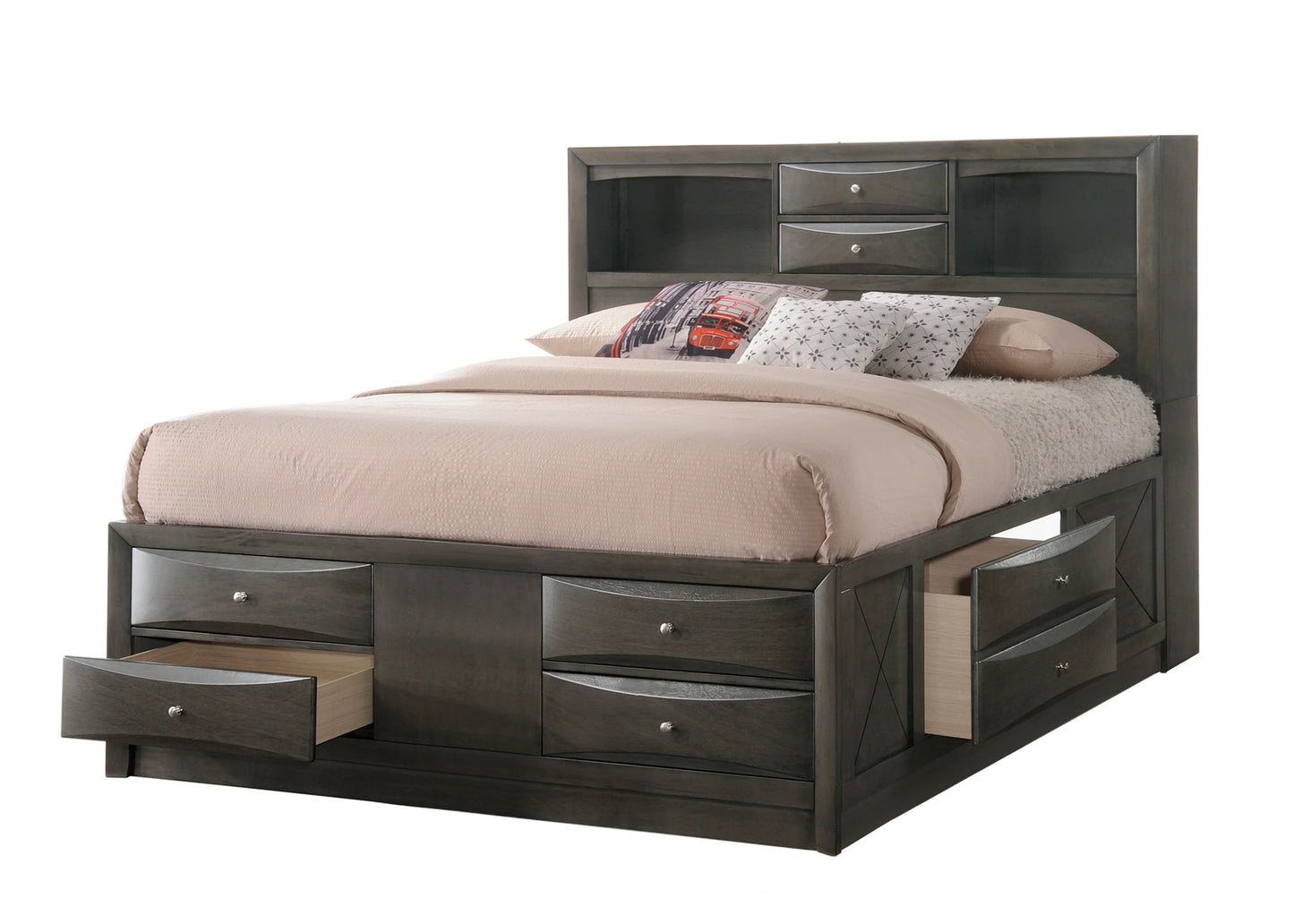 Emila 6-Piece Queen Bedroom Set by Best Home