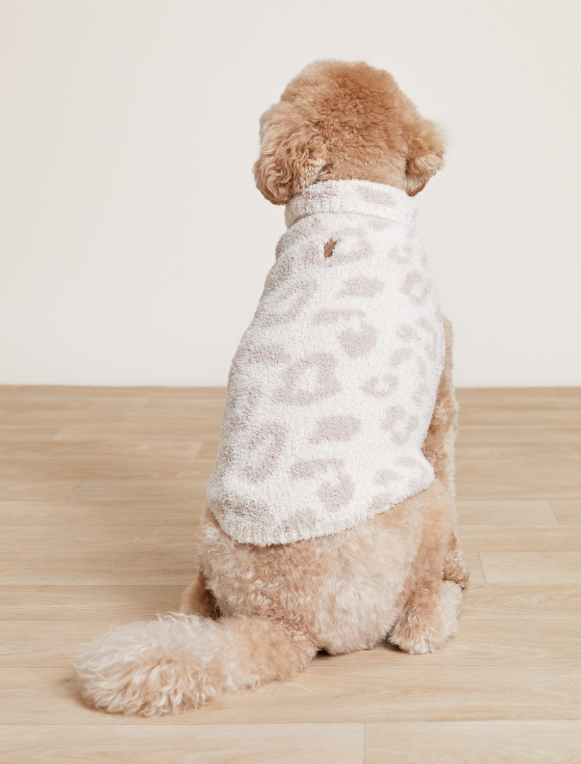 Barefoot Dreams CozyChic Barefoot in the Wild Pet Sweater Cream Stone