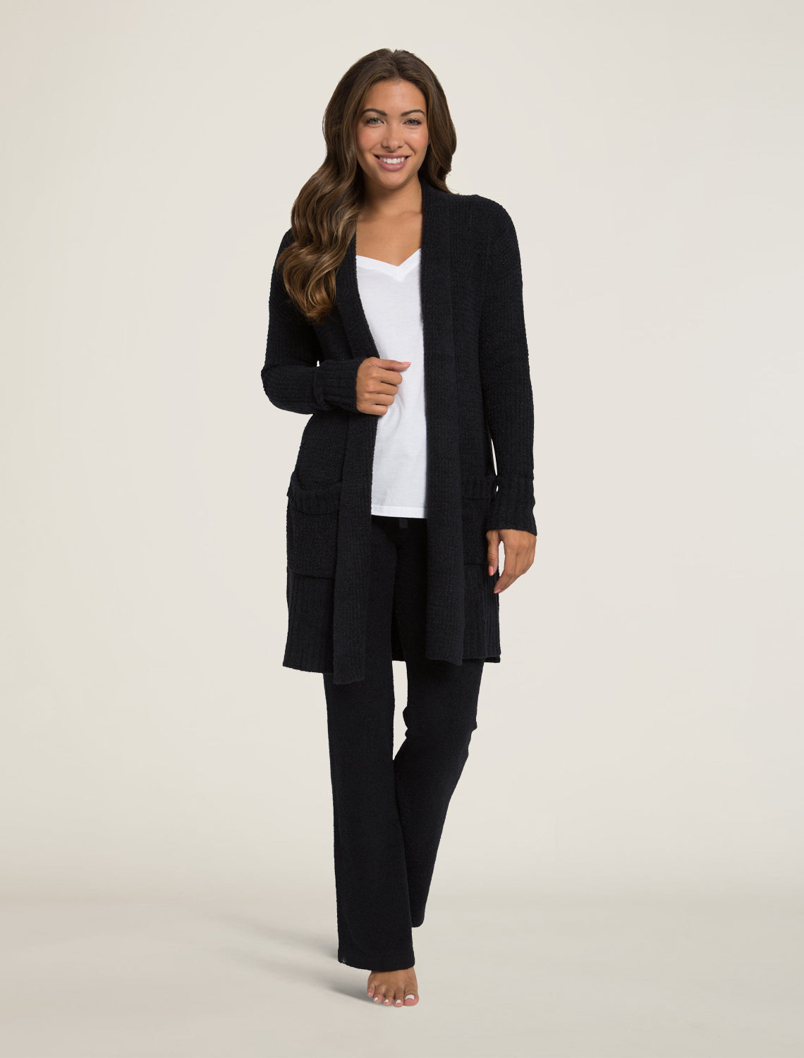 Barefoot Dreams CozyChic Lite Long Weekend Cardi – Luxuriously Soft Comfort