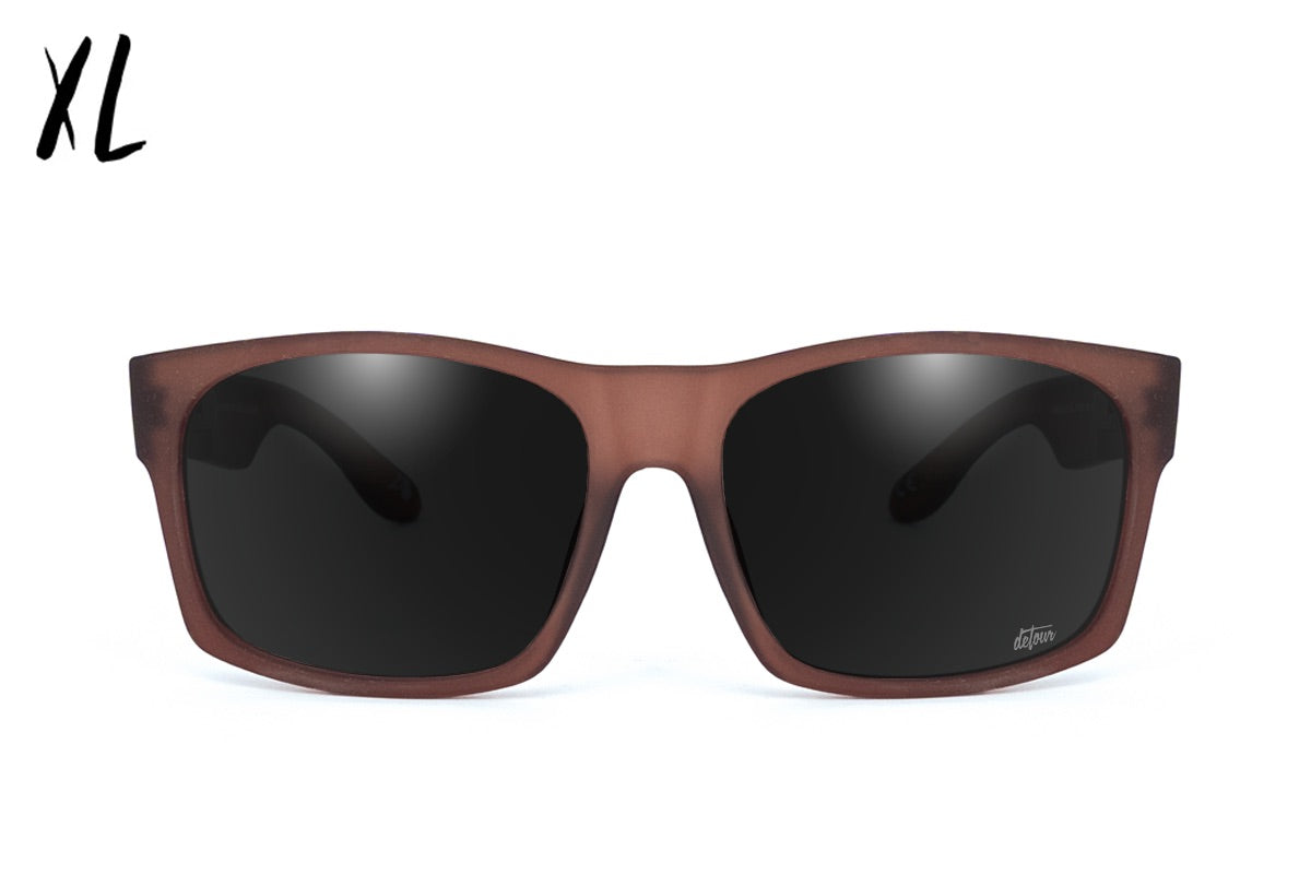 Big Kahuna XL - Frosted Burgundy - Jet Black Polarized