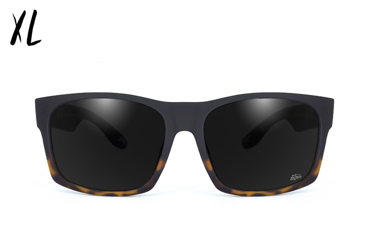 Big Kahuna XL - Tortoise Fade - Jet Black Polarized