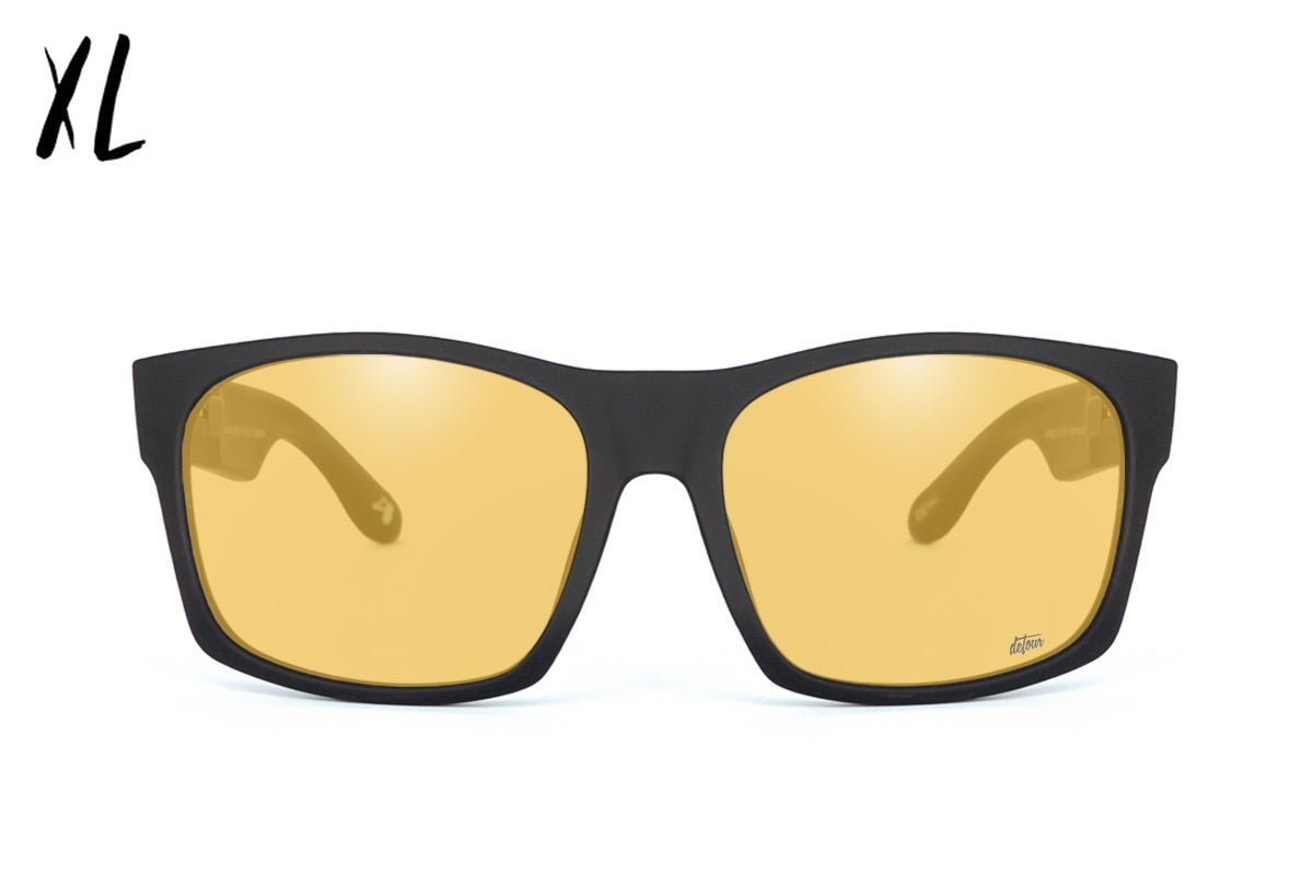 Big Kahuna XL - Matte Black - Yellow Polarized