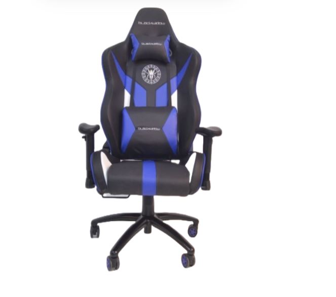 Black Widow Gaming Chair with Back Support Pillow