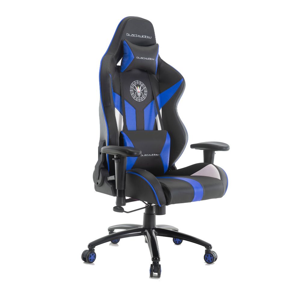 Black Widow Gaming Chair with Back Support Pillow