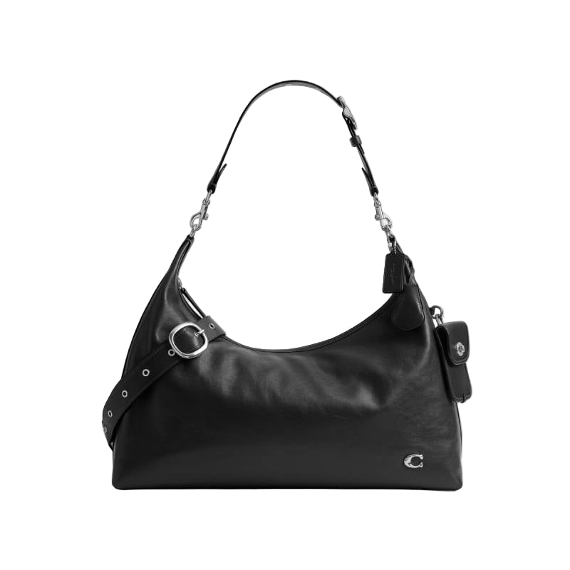 Coach Pocket Juliet 43 Bag with Adjustable Strap - Black