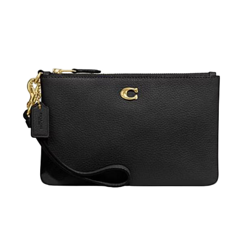 Coach Small Wristlet with Detachable Strap