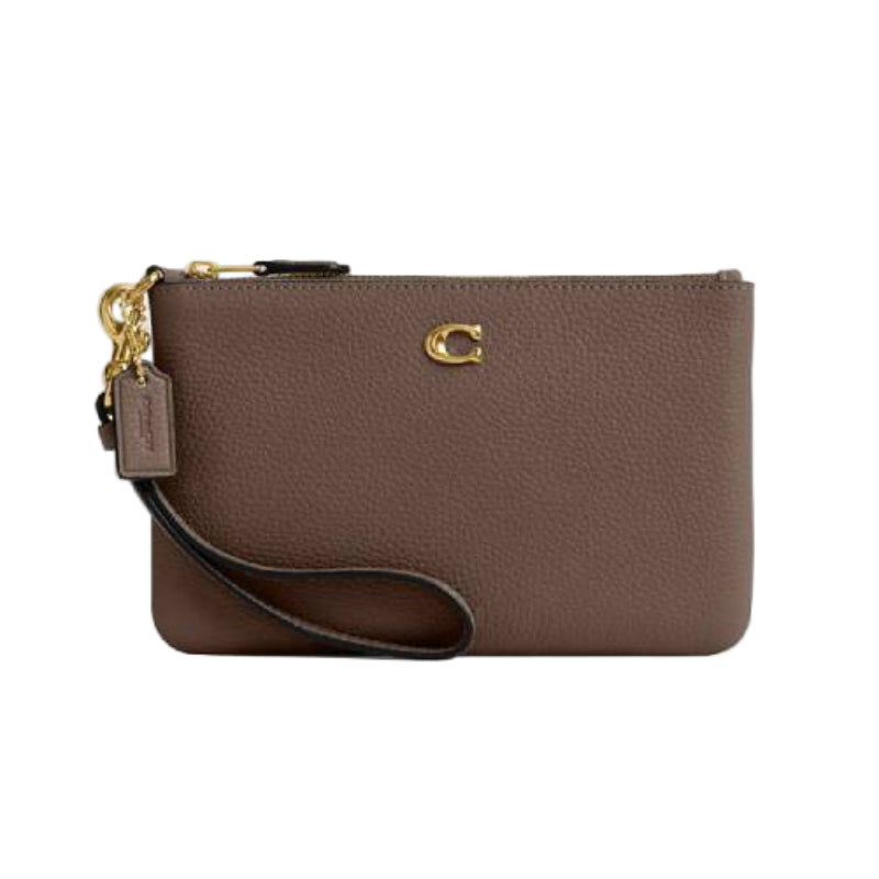 Coach Small Wristlet with Detachable Strap