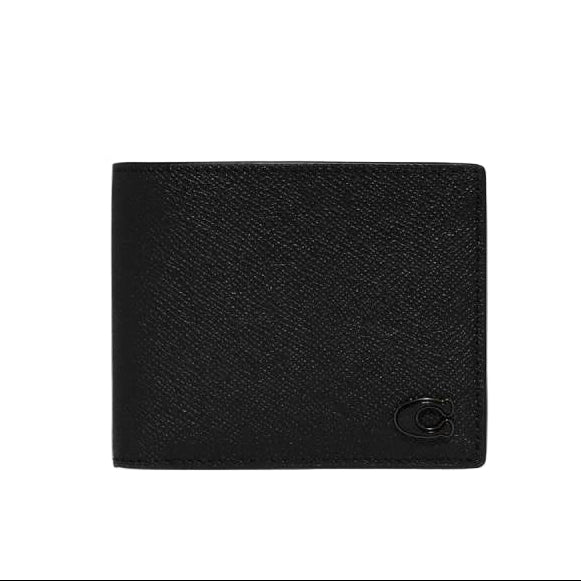 Coach 3-in-1 Wallet with Card Slots - Black