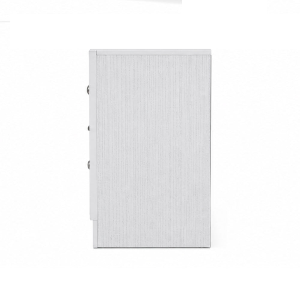 Chrissy 26" Nightstand with 3 Drawers by Furniture of America - White