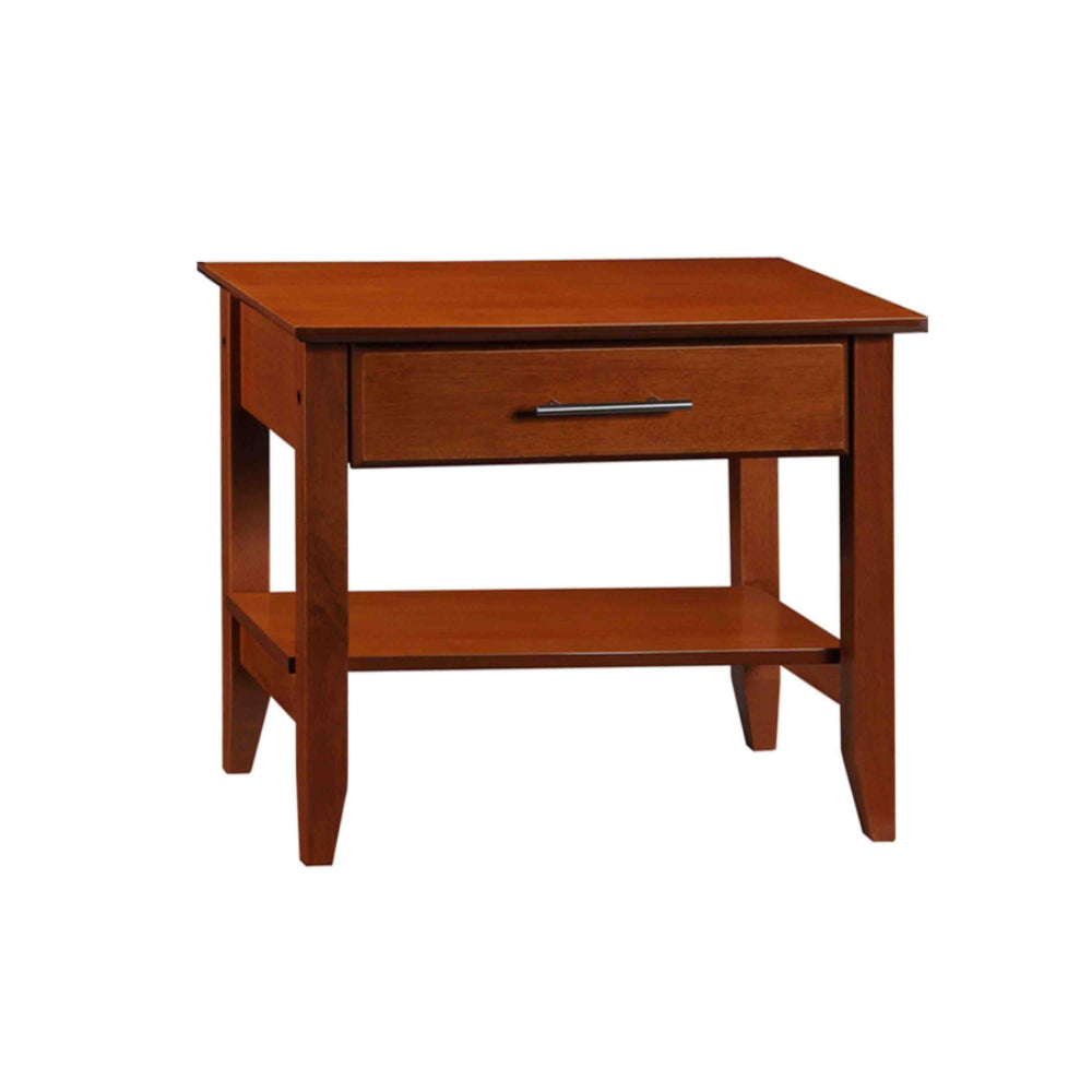 Tope 19.6" Nightstand with 1 Drawer by Best Home - Brown