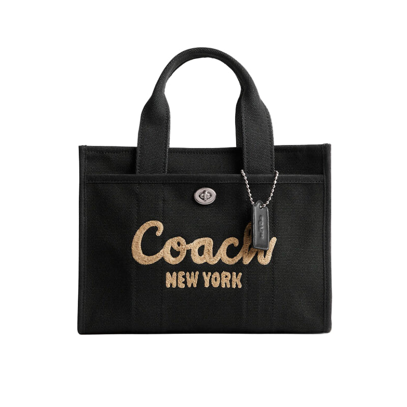 Coach Cargo Tote 26 with Webbing Strap - Black