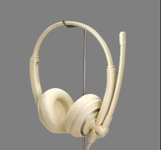 3.5mm USB Wired Headphones with Independent Sound Card and Microphone Adjustable Volume Business Headset for PC Laptop and Computer