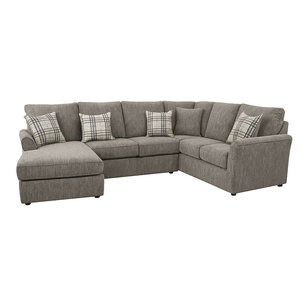 Bordeaux Sofa by Arelys Furniture - Gray