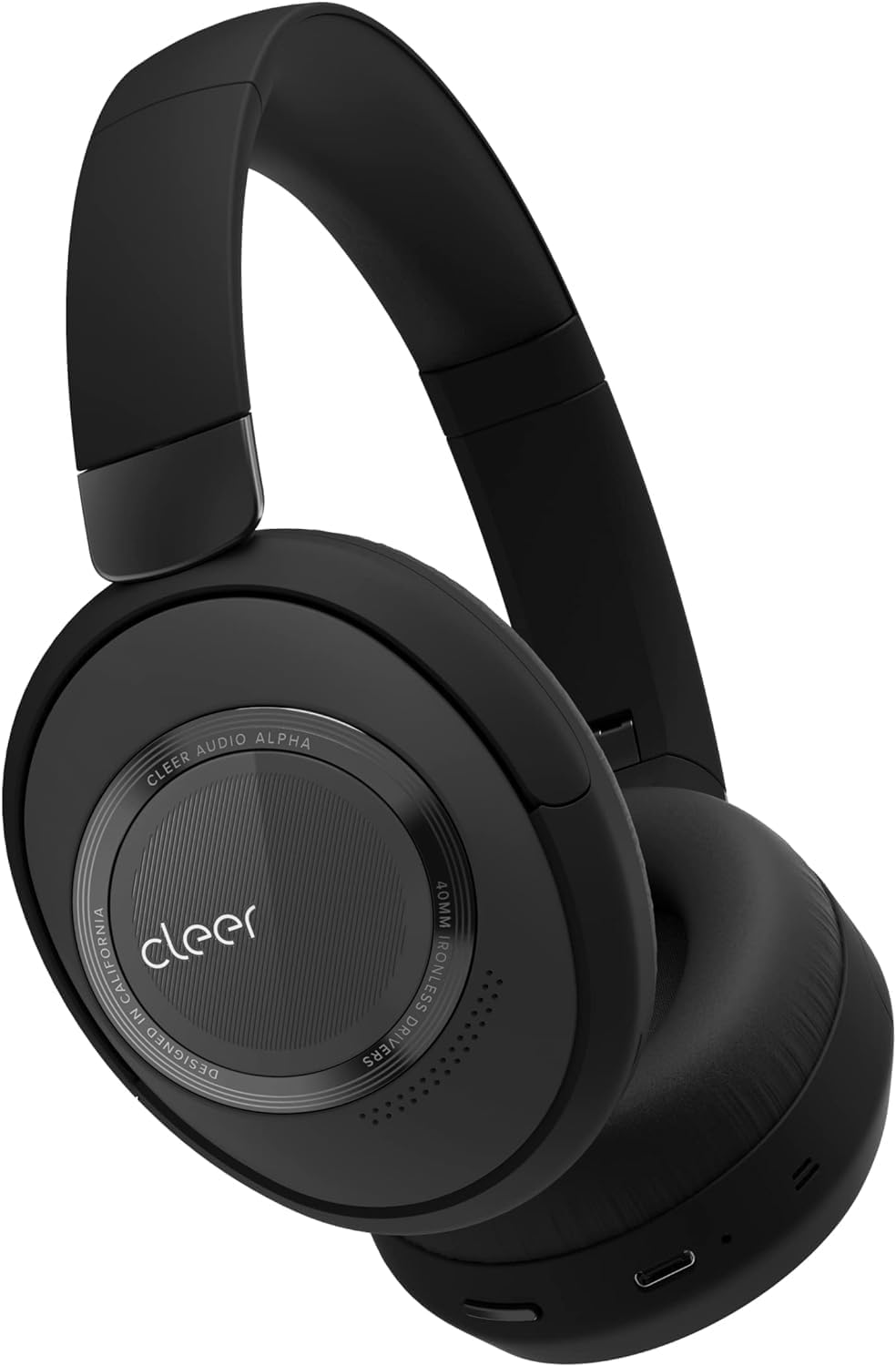 Cleer Audio Alpha Adaptive Active Noise Canceling Bluetooth Headphones