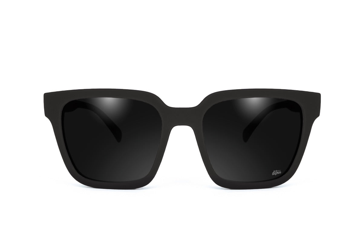 Cove - Matte Black - Jet Black Polarized