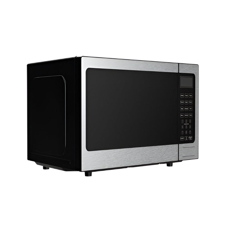Toscana 0.9 cu. ft Microwave Oven - Silver/Black