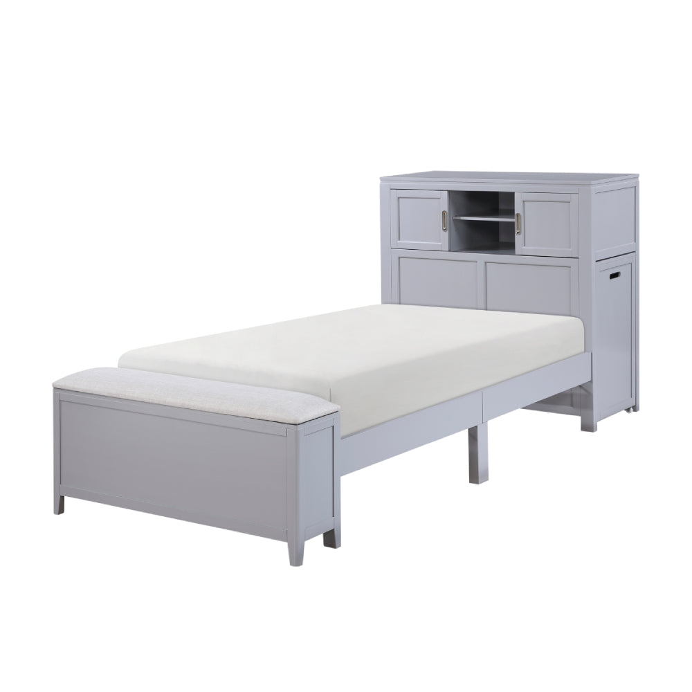 Youth Explorer Twin Bookcase Bedroom Set (4-Piece) by Homelegance