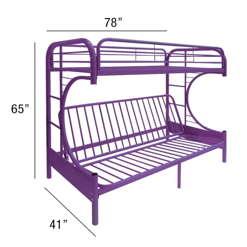 Eclipse Twin/Full Futon Bunk Bed by Acme Furniture